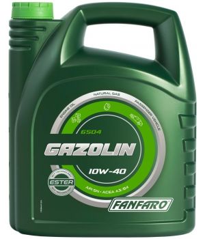 Моторное масло FANFARO 6504 GAZOLIN 10W-40, 5л