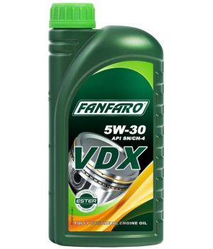 Моторное масло FANFARO 6707 VDX 5W-30, 1л