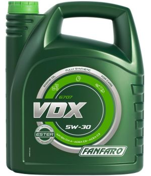 Моторное масло FANFARO 6707 VDX 5W-30, 5л