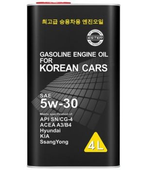 Моторное масло FANFARO 6714 FOR KOREAN CARS 5W-30 (metal), 4л