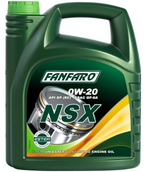 Моторное масло FANFARO 6724 FANFARO NSX 0W-20, 4л