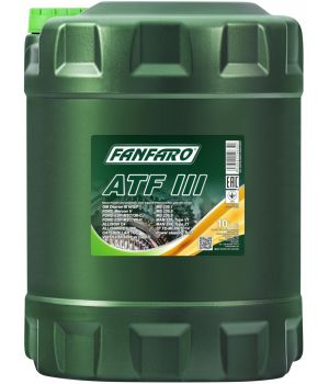 Трансмиссионное масло FANFARO 8603 ATF III D, 10л
