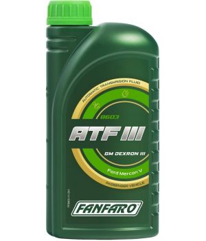 Трансмиссионное масло FANFARO 8603 ATF III D, 1л