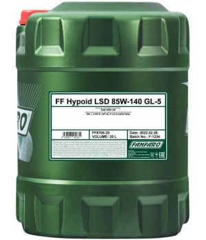 Трансмиссионное масло FANFARO 8708 HYPOID LSD 85W-140, 20л