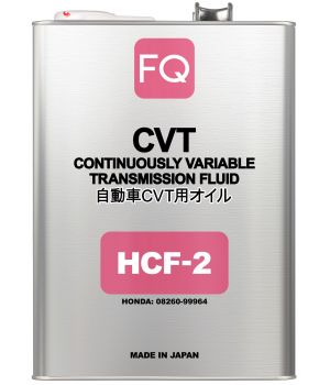 Трансмиссионное масло FQ CVT HCF-2, 4л