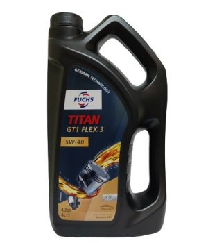 Моторное масло FUCHS TITAN GT1 FLEX 3 5W-40, 4л