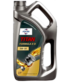 Моторное масло FUCHS Titan Formula II D 5W-30 (RU), 4л