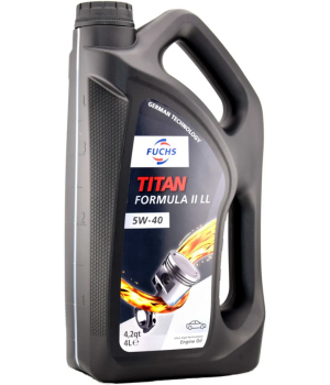 Моторное масло FUCHS Titan FORMULA II LL 5W-40 (RU), 4л