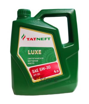 Моторное масло Татнефть LUXE SN 5W-30, 4л