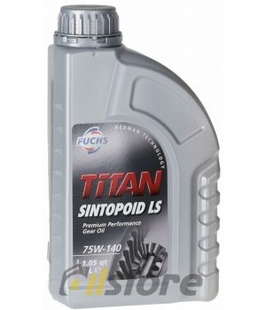 Трансмиссионное масло FUCHS Titan Sintopoid LS 75W-140, 1л