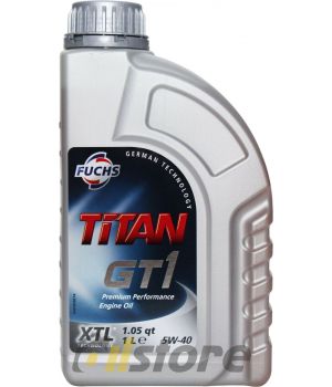 Моторное масло FUCHS Titan GT1 5W-40, 1л