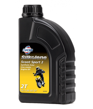 Моторное масло FUCHS SILKOLENE SCOOT SPORT 2 Electrosyntec, 1л