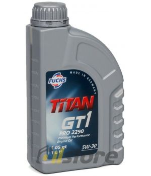 Моторное масло FUCHS Titan GT1 PRO 2290 5W-30, 1л