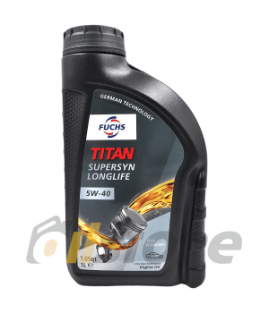 Моторное масло FUCHS Titan SuperSyn Longlife 5W-40, 1л