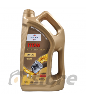 Моторное масло FUCHS Titan GT1 LONGLIFE IV 0W-20, 4л