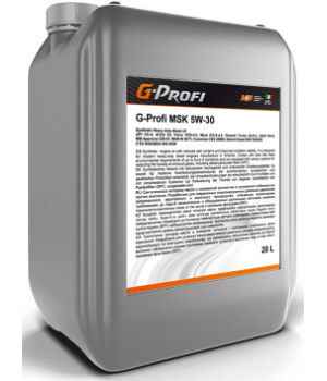 Моторное масло G-Profi MSK 5W-30, 20л