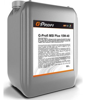 Моторное масло G-Profi MSI Plus 15W-40, 10л