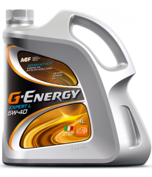 Моторное масло G-Energy Expert L 5W-40, 4л