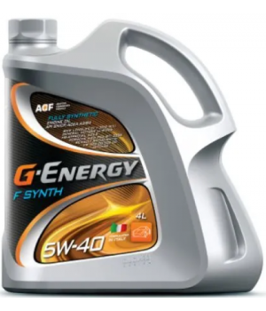 Моторное масло G-Energy F Synth 5W-40, 4л