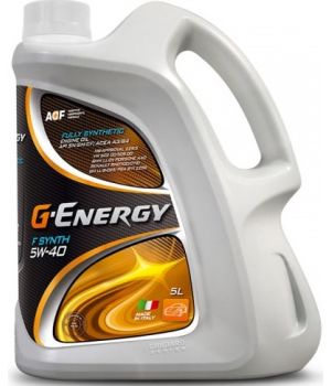 Моторное масло G-Energy F Synth 5W-40, 5л