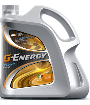 Моторное масло G-Energy Racing 15W-50, 4л