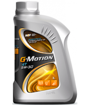 Моторное масло для четырехтактных малолитражных двигателей G-Motion 4T 5W-30, 1л