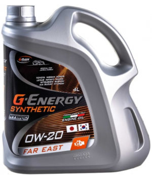Моторное масло G-Energy Synthetic Far East 0W-20, 4л