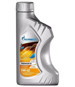 Моторное масло Gazpromneft Premium N 5W-40, 1л