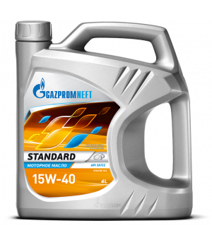 Моторное масло Gazpromneft Standard 15W-40, 4л