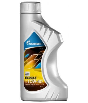 Моторное масло Gazpromneft Ecogaz 10W-40, 1л