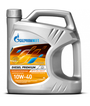 Моторное масло Gazpromneft Diesel Premium 10W-40, 4л