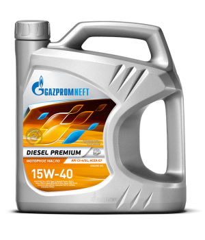 Моторное масло Gazpromneft Diesel Premium 15W-40, 5л