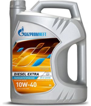 Моторное масло Gazpromneft Diesel Extra 10W-40, 5л