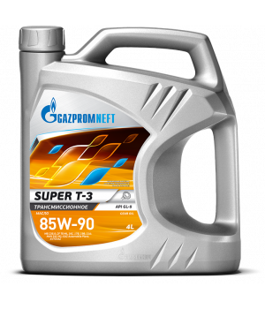 Трансмиссионное масло Gazpromneft Super T-3  85W-90, 4л
