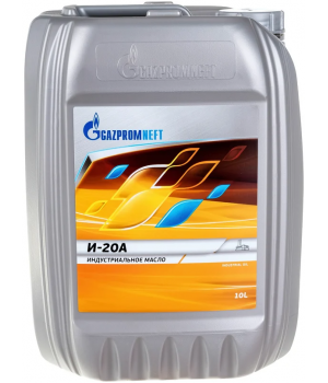 Индустриальное масло Gazpromneft И-20А, 10л.