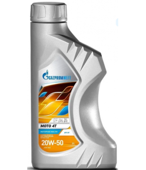 Моторное масло Gazpromneft Moto 4T 20W-50, 1л
