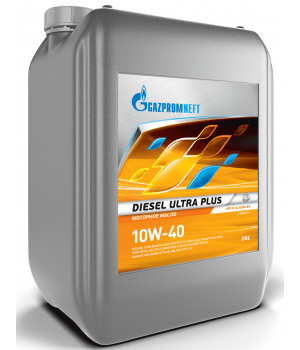 Моторное масло Gazpromneft Diesel Ultra Plus 10W-40, 20л