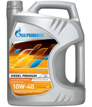 Моторное масло Gazpromneft Diesel Premium 10W-40, 5л
