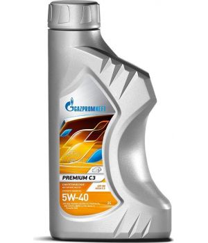 Моторное масло Gazpromneft Premium C3 5W-40, 1л
