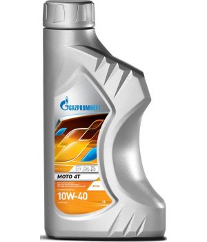 Моторное масло Gazpromneft Moto 4T 10W-40, 1л