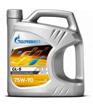 Трансмиссионное масло Gazpromneft GL-5 75W-90, 4л