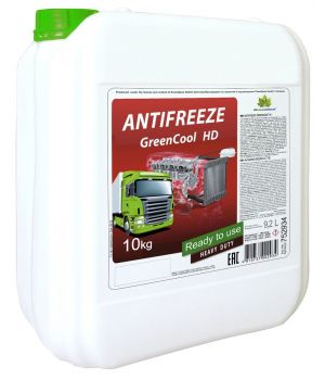 Антифриз GreenCool HD зеленый, 10кг