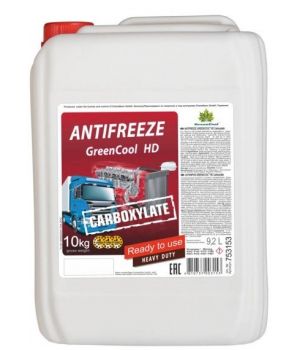 Антифриз GreenCool HD красный, 10кг