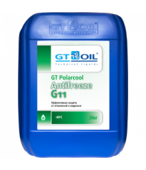Антифриз готовый GT OIL GT Polarcool G11 зеленый, 20кг