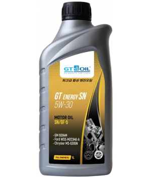 Моторное масло GT OIL GT Energy SN 5W-30, 1л