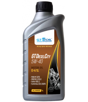 Моторное масло GT OIL GT Diesel City 5W-40, 1л