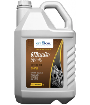 Моторное масло GT OIL GT Diesel City 5W-40, 6л