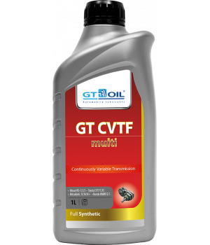 Трансмиссионное масло GT OIL GT CVTF Multi, 1л