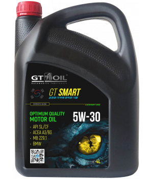 Моторное масло GT OIL GT Smart 5W-30 SL/CF, 4л
