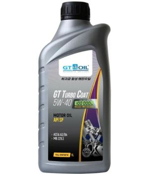 Моторное масло GT OIL GT Turbo Coat 5W-40 SP, 1л